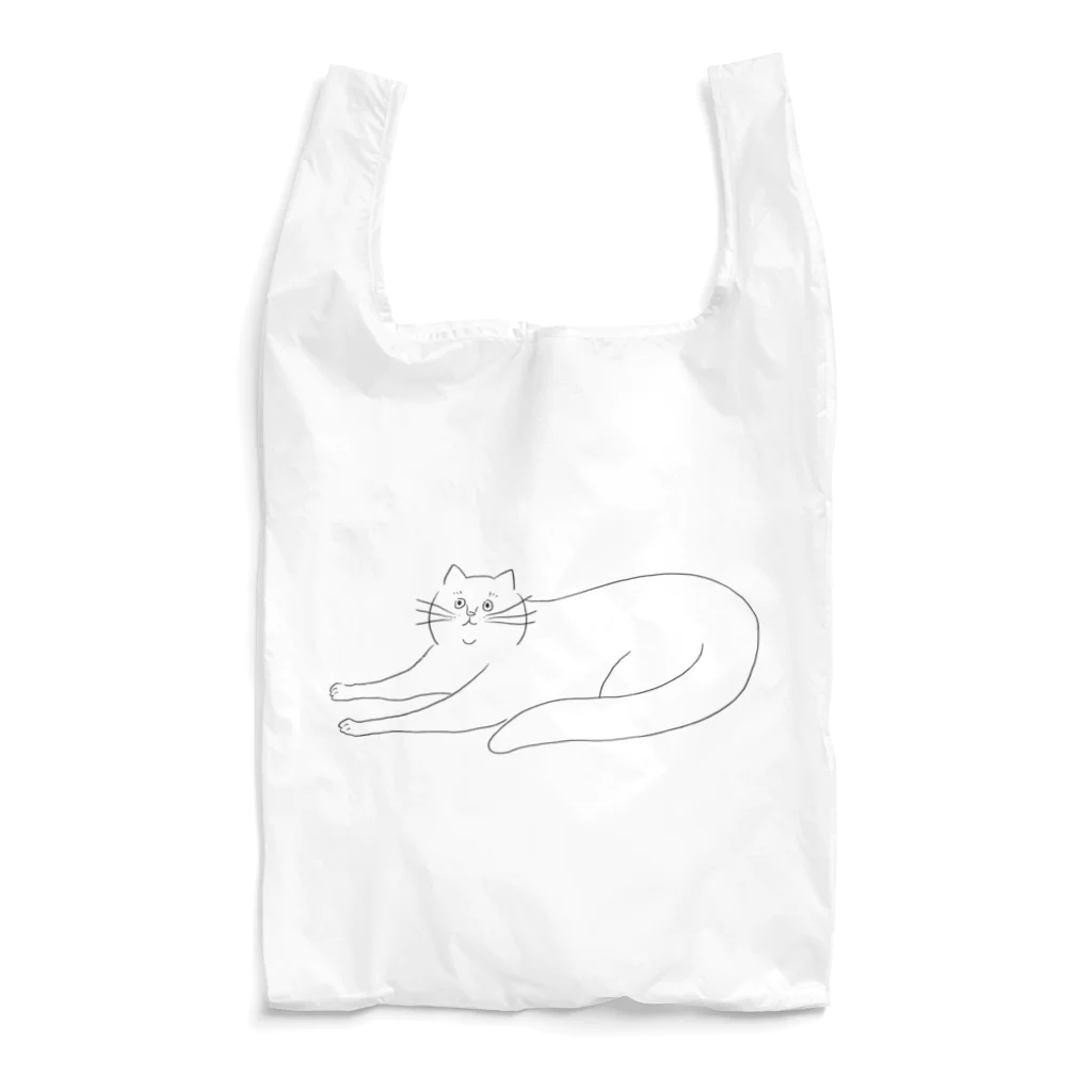 ブリティッシュショートヘアのハロルド公のハロルド公　うでのばし　休日 Reusable Bag