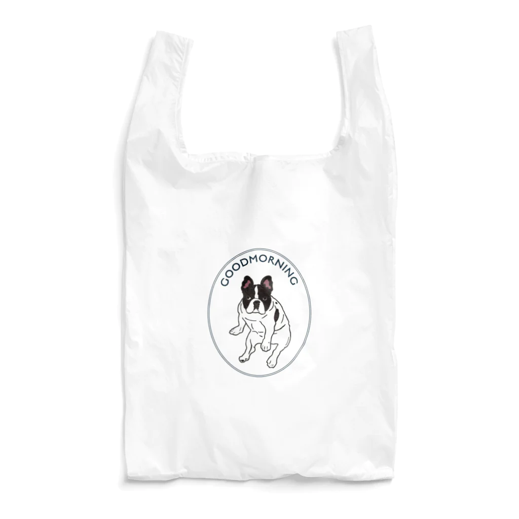 DOG FACEのフレンチブルドッグ【わんデザイン 6月】 Reusable Bag