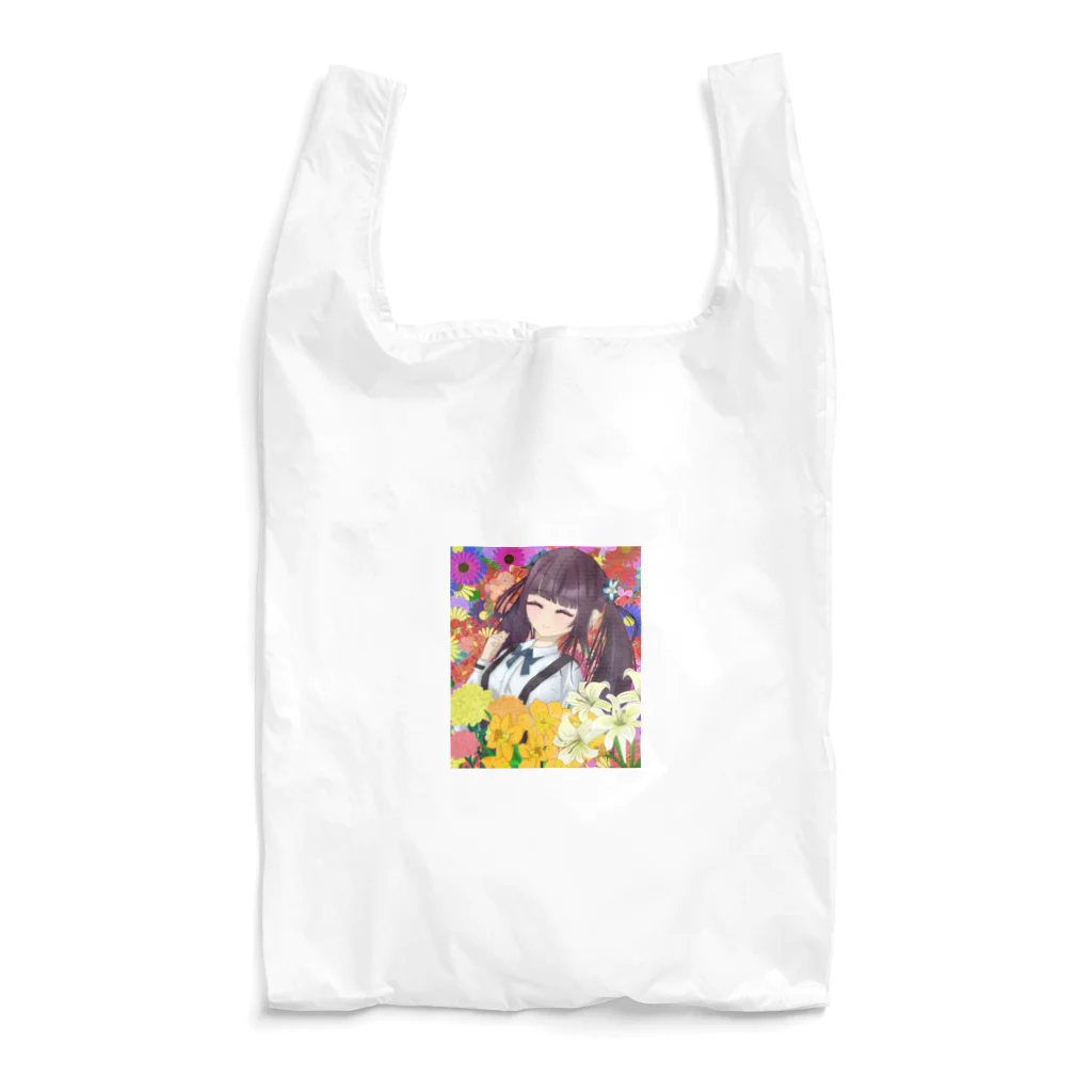 chicodeza by suzuriの花の女の子 Reusable Bag