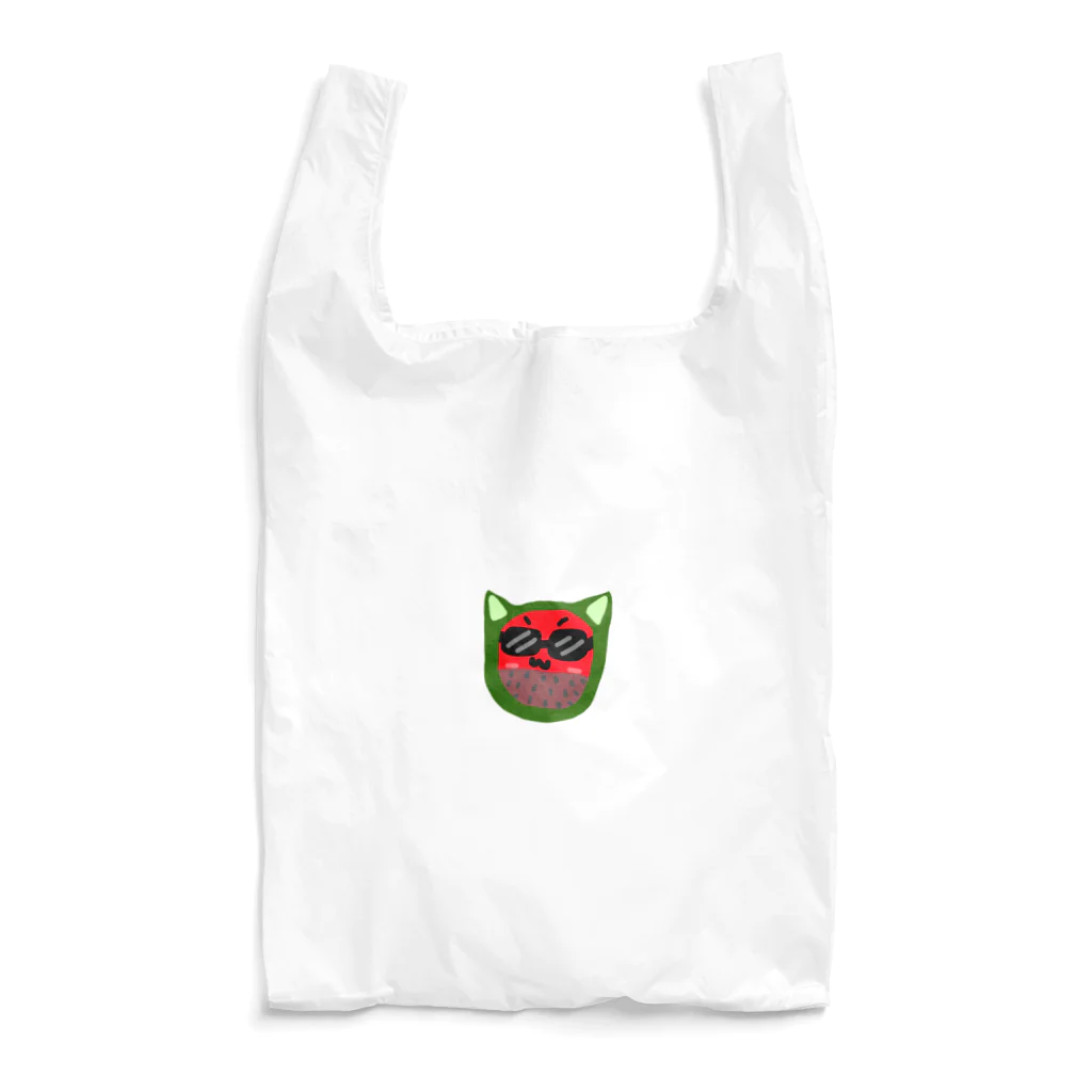 たまねこのスイカおじさん Reusable Bag