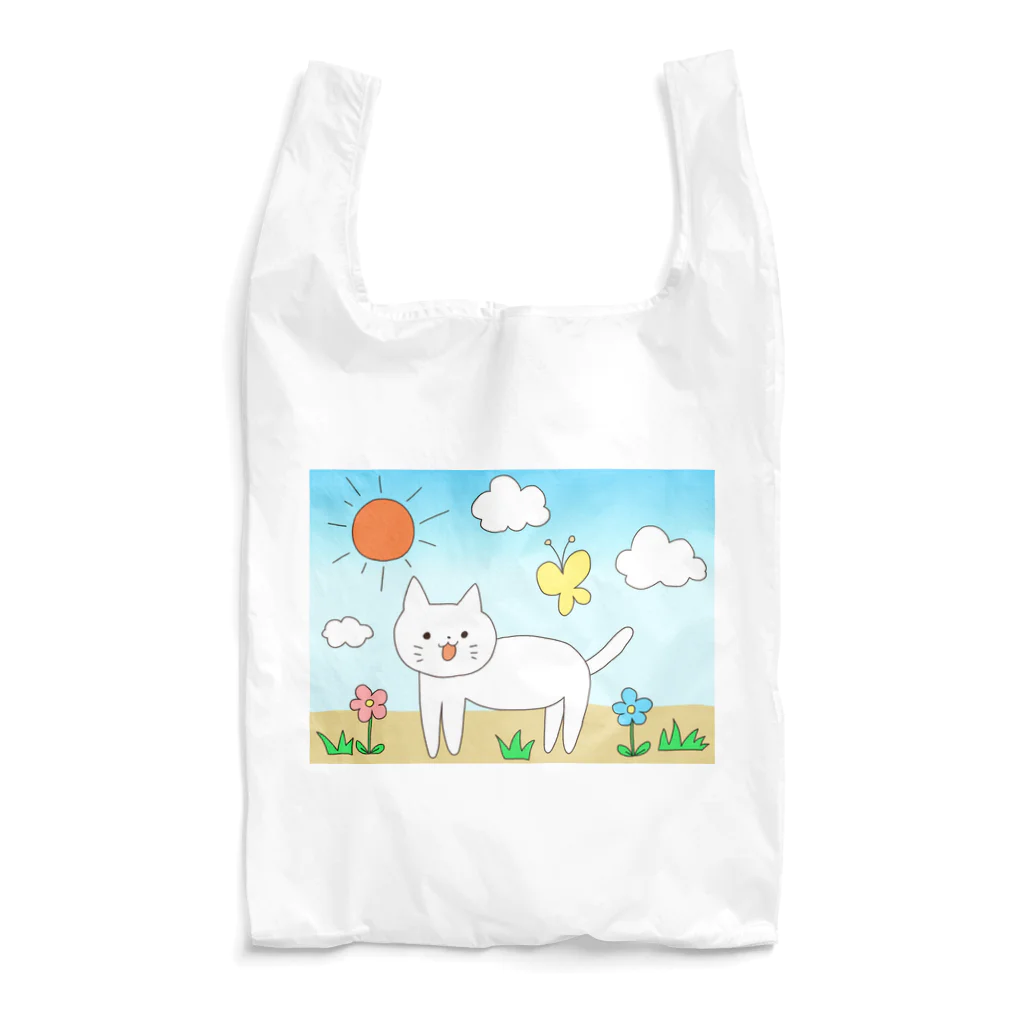 ねむ吉屋のゆるっとにゃんこ Reusable Bag