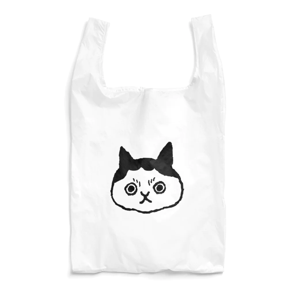 タビパン suzuri支店（タビネコ）のタビネコ（顔アップ） Reusable Bag