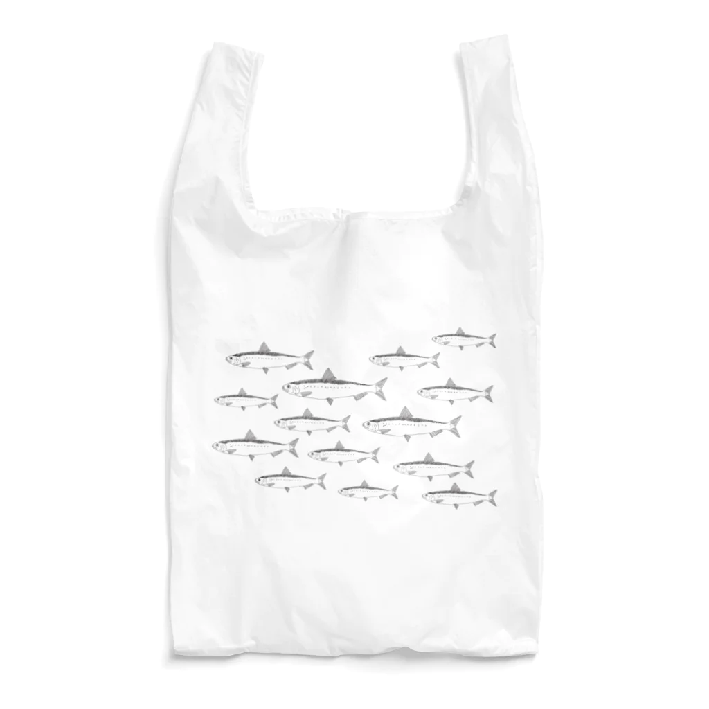 ただの釣り好きのマイワシの群れ Reusable Bag