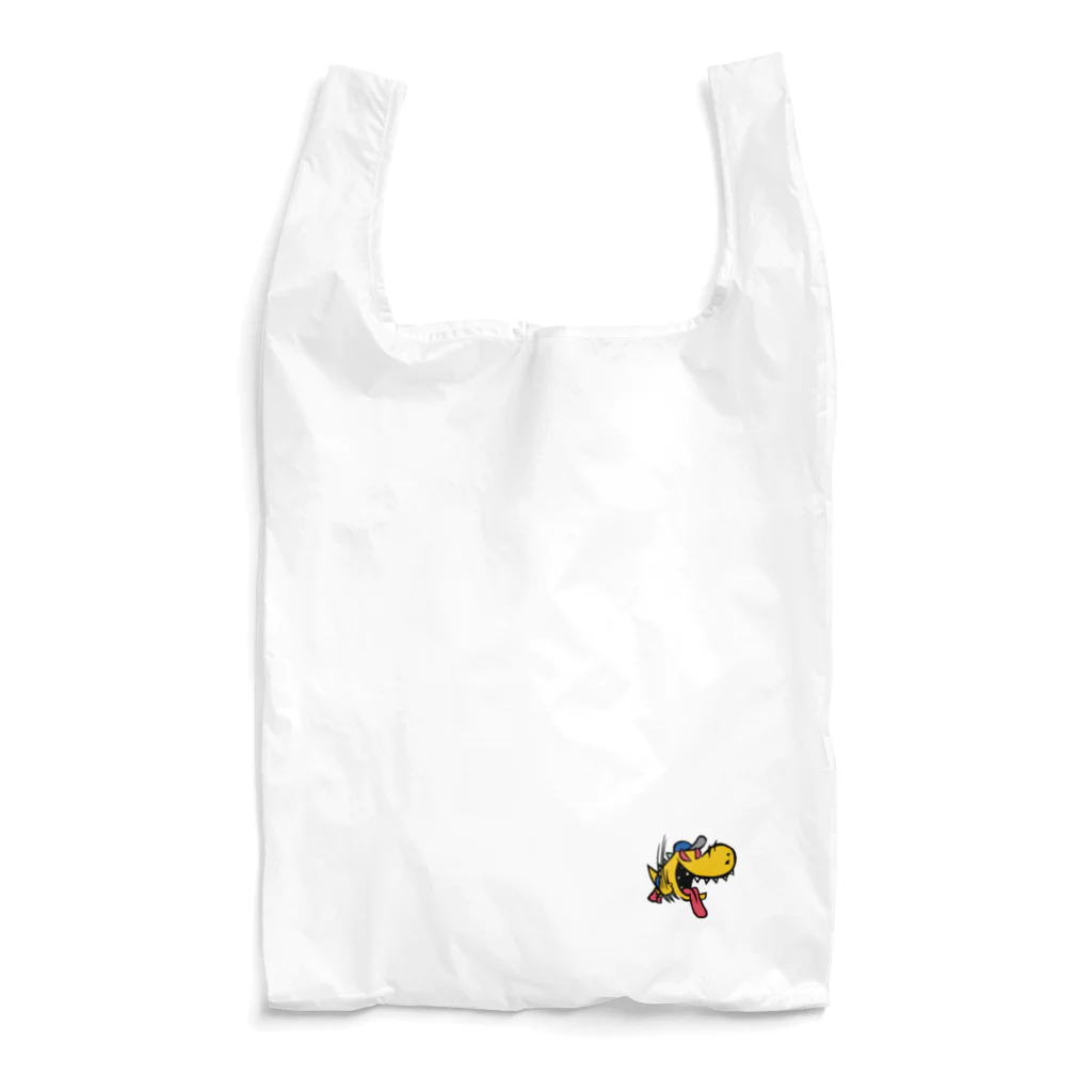 ガブリくん商店【がぶりや】の猛ワニ注意！ Reusable Bag