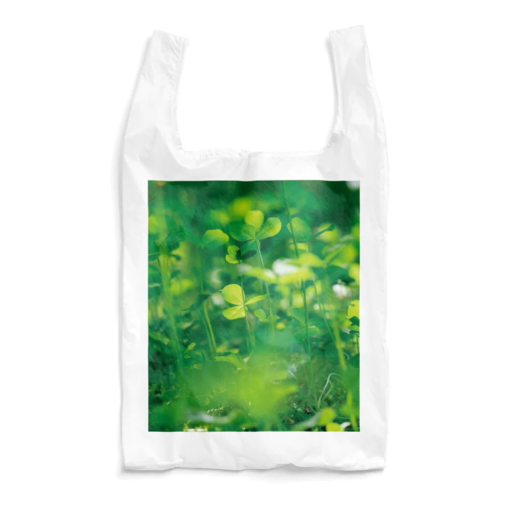 akane_art（茜音工房）の癒しの風景（クローバー） Reusable Bag