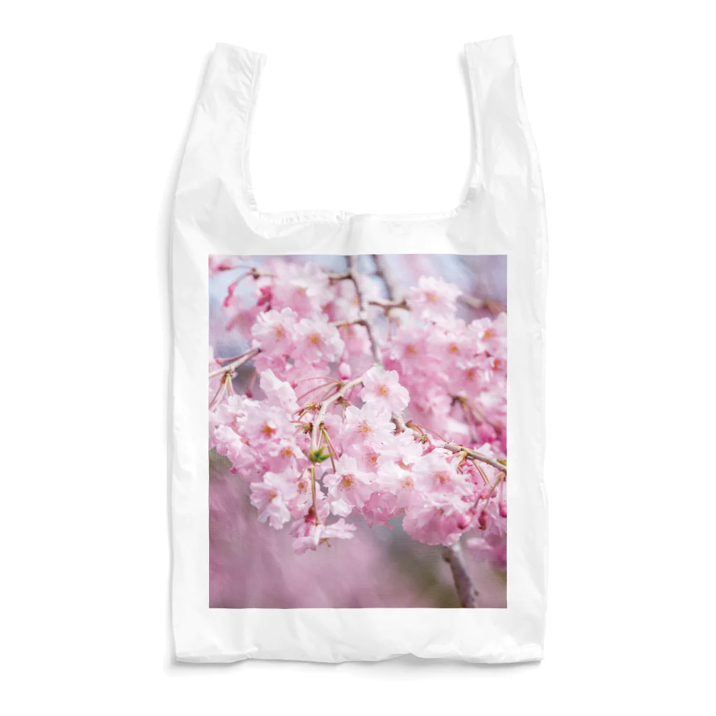 akane_art（茜音工房）の癒しの風景（八重桜） Reusable Bag