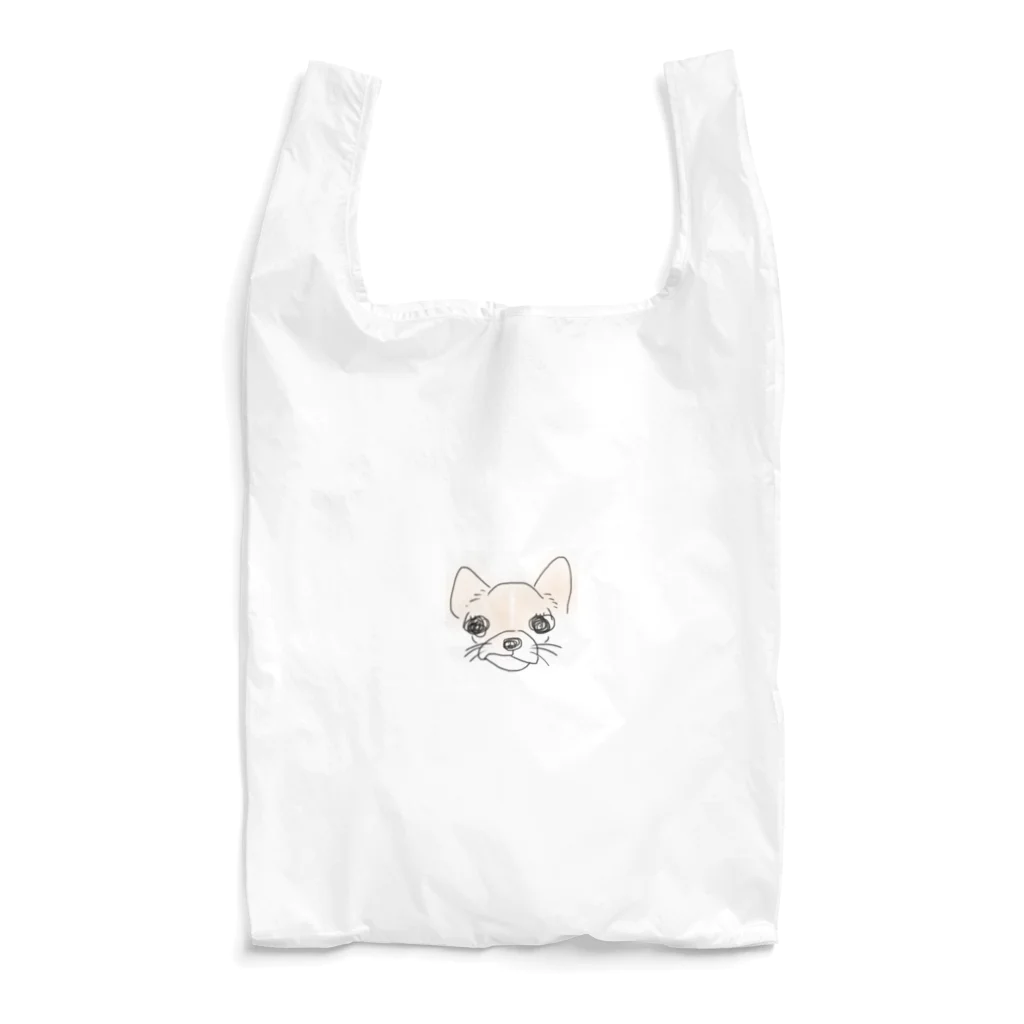 RIN shopの口の寝ぐせチワワ Reusable Bag