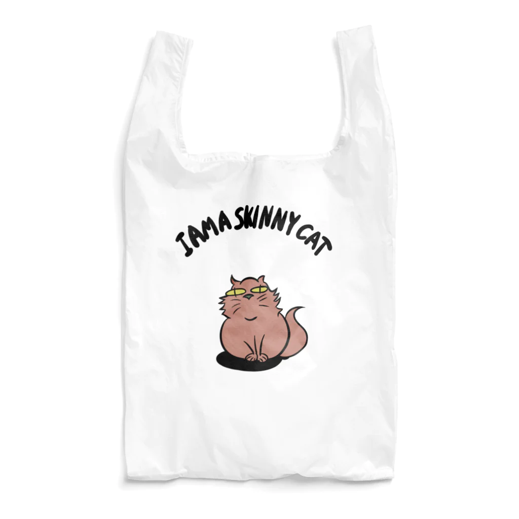 Bizarre017のI am a skinny cat. Reusable Bag