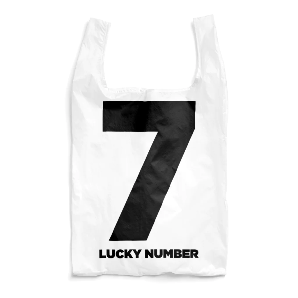 lucky_numberの7_LUCKY NUMBER エコバッグ