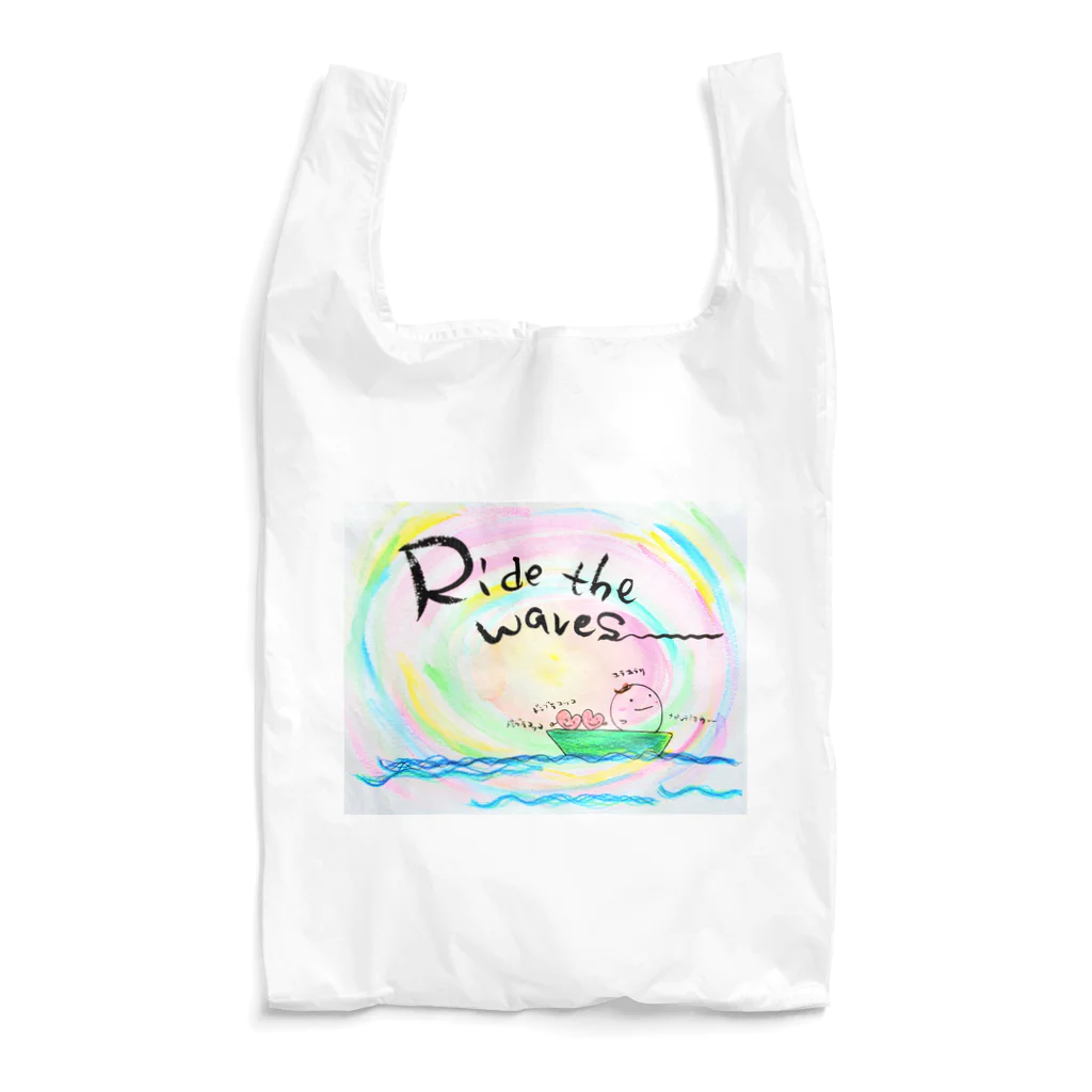 holoholomiのRide the waves Reusable Bag