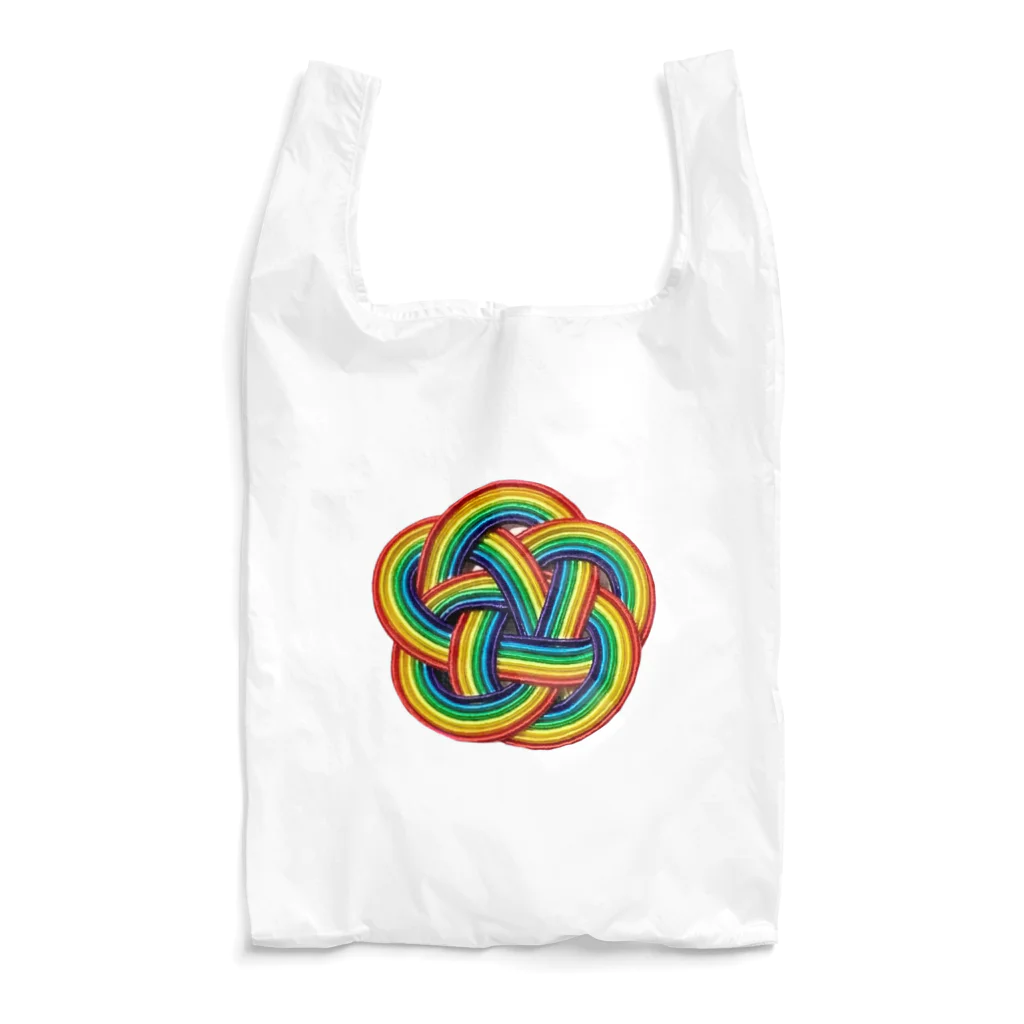 虹いろびより🌈の虹いろびより　水引　梅 Reusable Bag