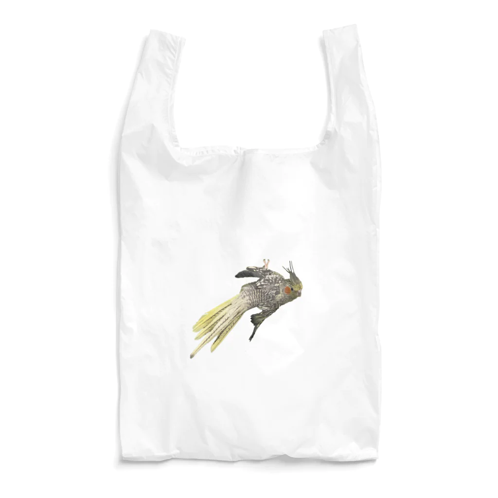 和美のオカメが止まってる Reusable Bag