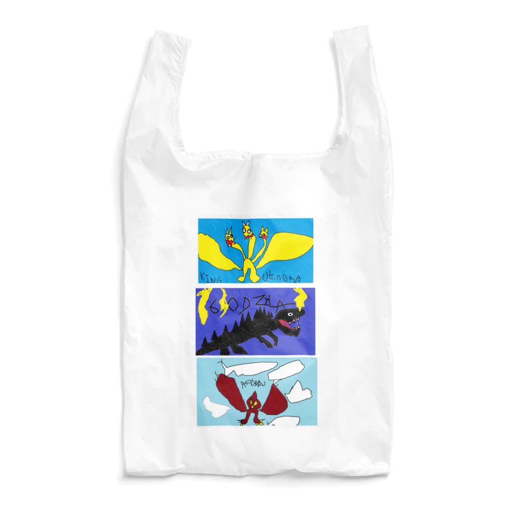 jeannettejeannetteのMonsters怪獣 Reusable Bag