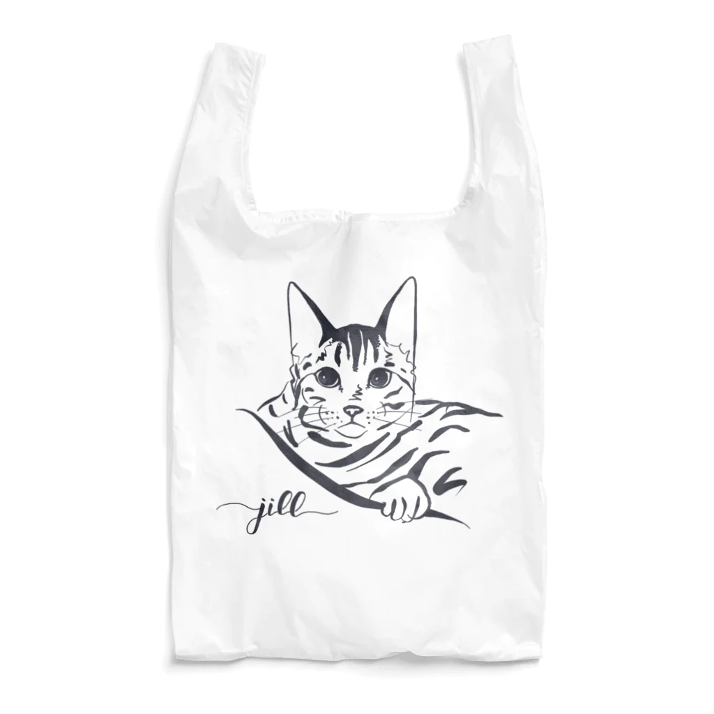 N-huluのベンガル猫のジルちゃん Reusable Bag