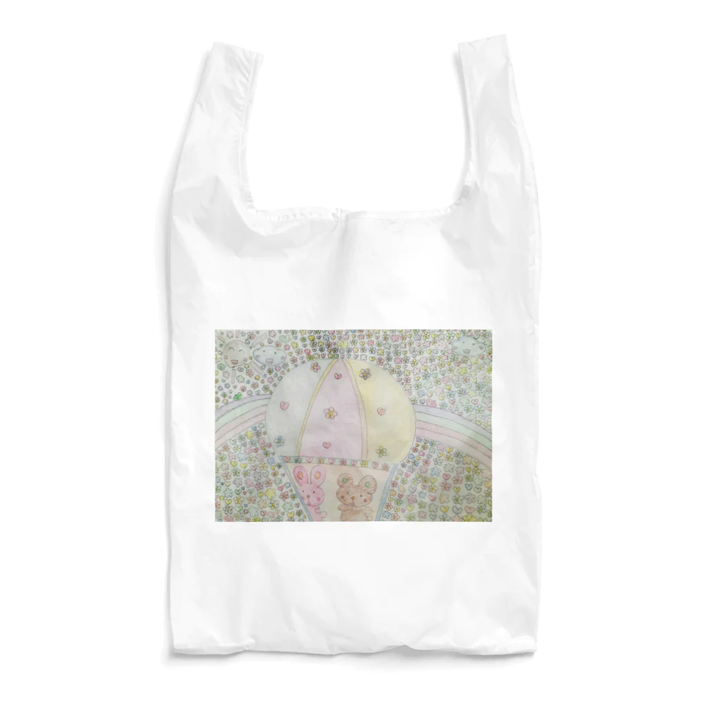 みずたまinnuの夢（気球に乗って） Reusable Bag