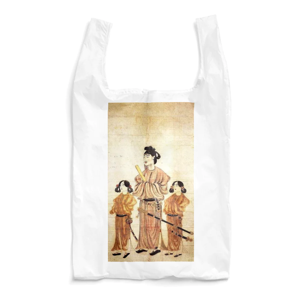 旨味教授といちごもちぷりんの聖徳太子 Reusable Bag