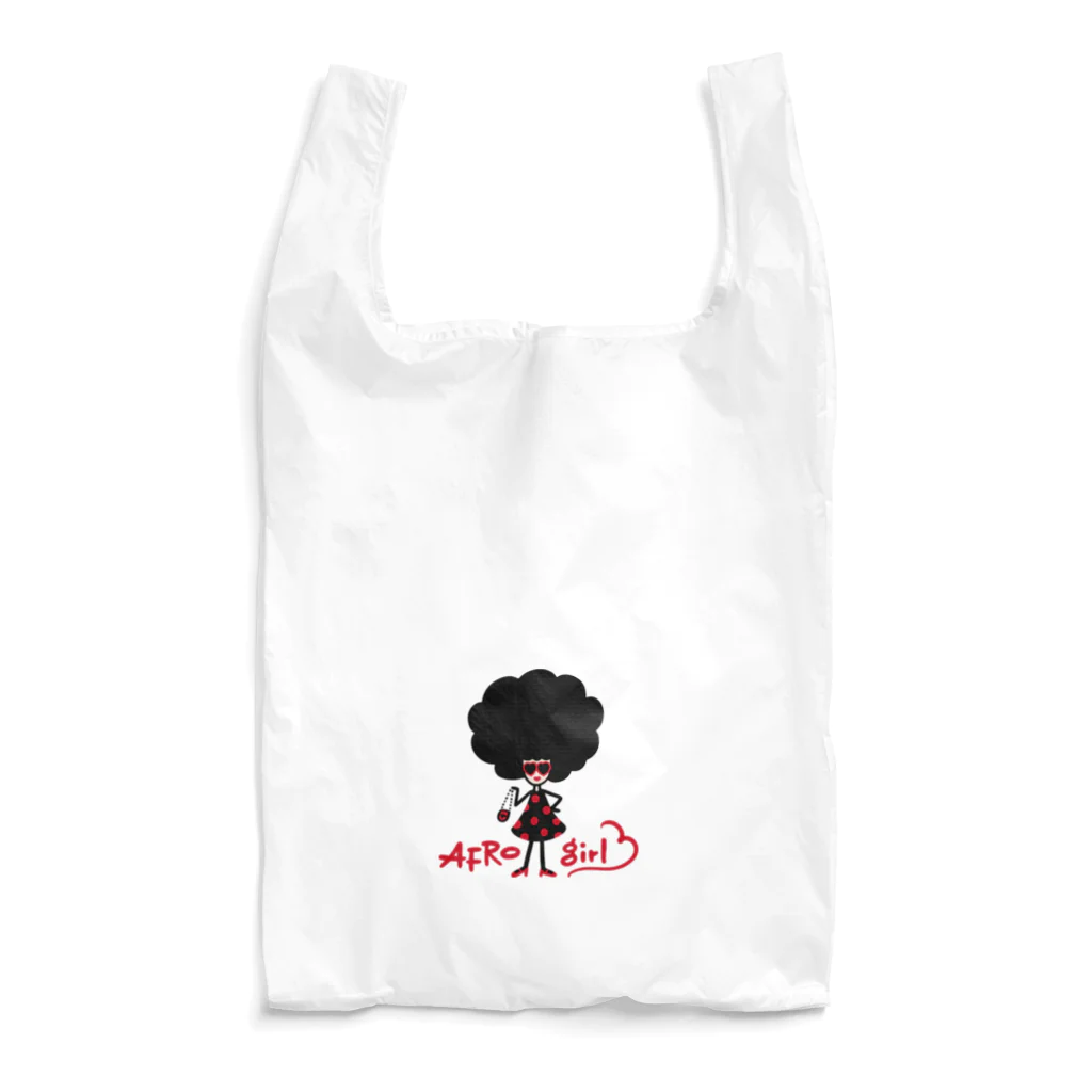 ユララボのアフロガール　ドレスアップver. Reusable Bag