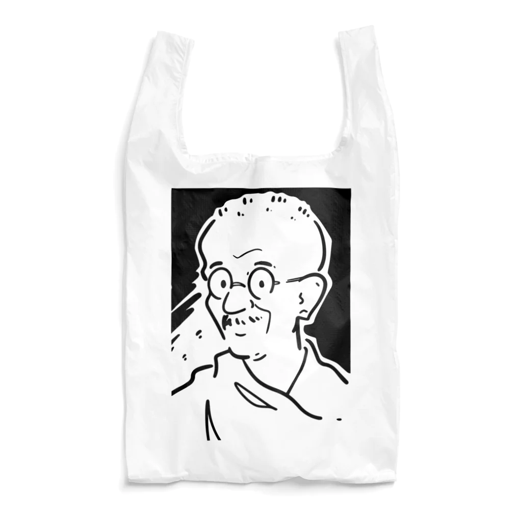 山形屋米店のマハトマ・ガンディー(Mahatma Gandhi) Reusable Bag