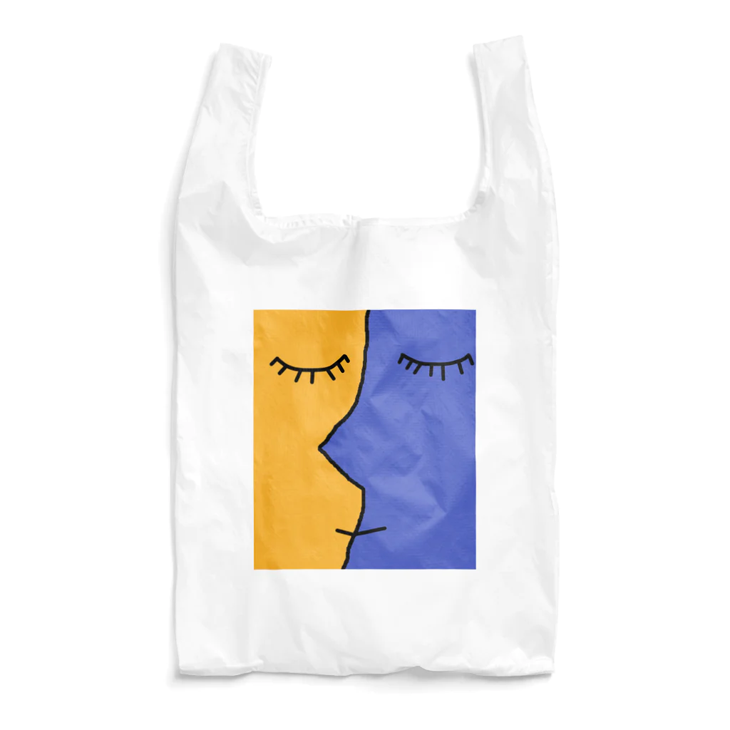 オリジナルコウショップス.の天使っ子フェイスグッズ。 Reusable Bag