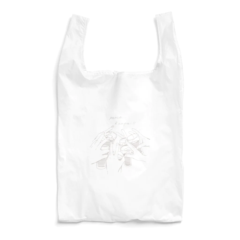 airistoreの出前館創業者　花蜜幸伸さんのPEACE　KANPAI！プロジェクト Reusable Bag