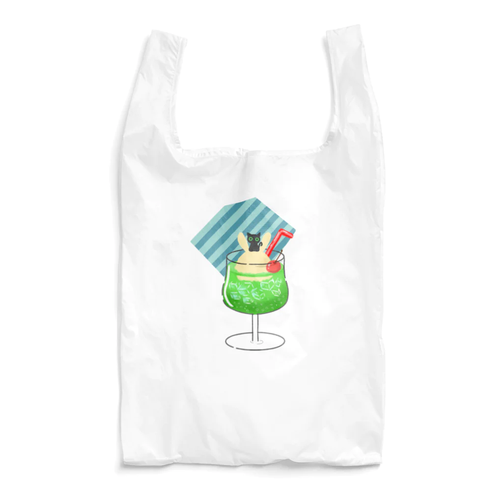 SHOP ベアたんのシュワシュワ　ウエネコさん Reusable Bag