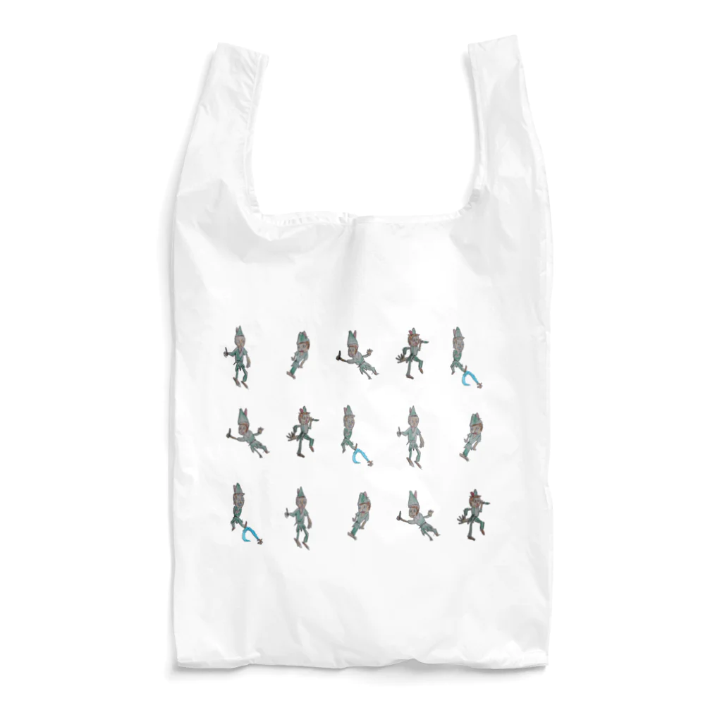 こ～ぬ商事のピーターパン パターン柄 Reusable Bag