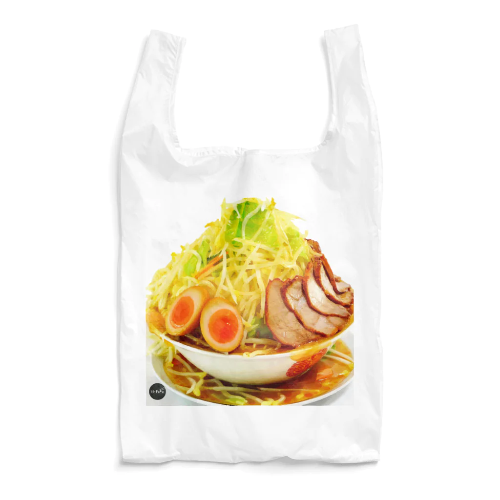 FAKE FOOD HATANAKAのあふれるほどの山盛りラーメン Reusable Bag