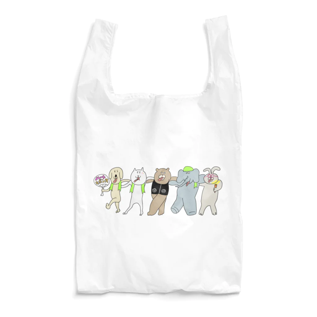 けちゃっぷごはんのお店の夏フェスモードのベロだし☆フレンズ Reusable Bag