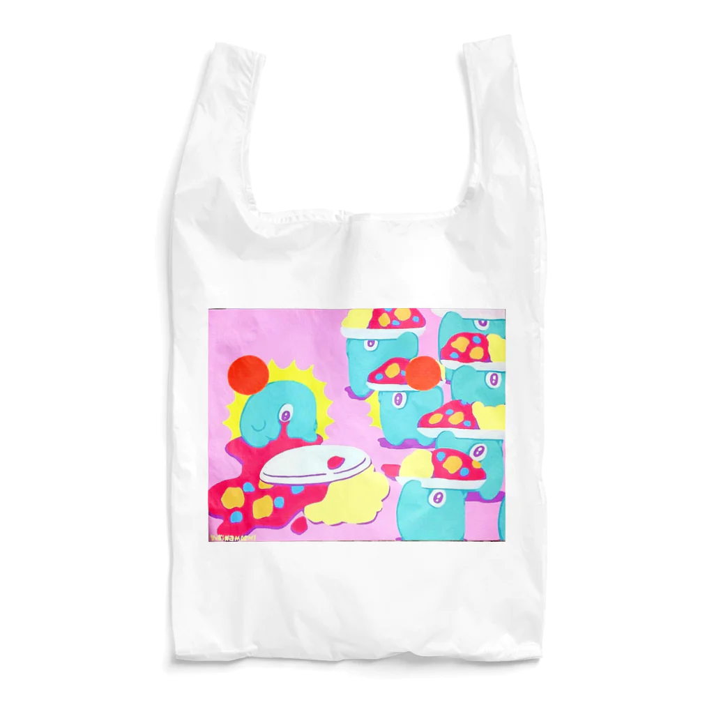 おもち屋のえいりあん食堂 Reusable Bag