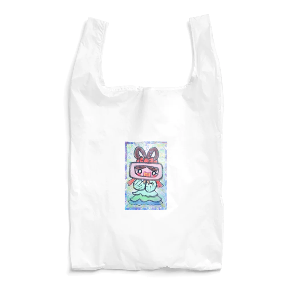 オクサバットの織姫ボタンちゃん Reusable Bag