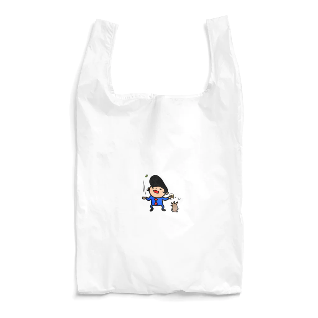 momino studio SHOPの曲食べ Reusable Bag