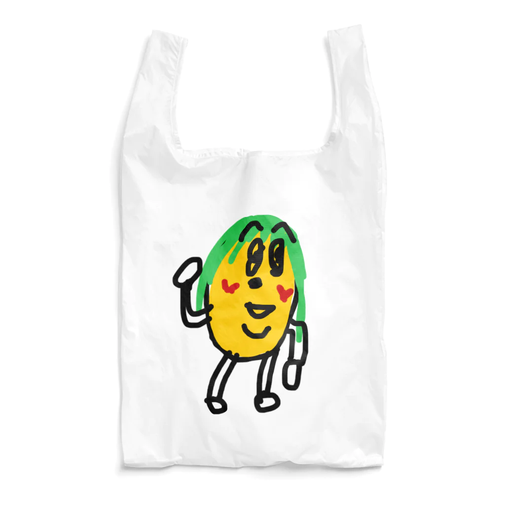 まみたすの愛犬写真・手描きSHOPのおもしろ Reusable Bag