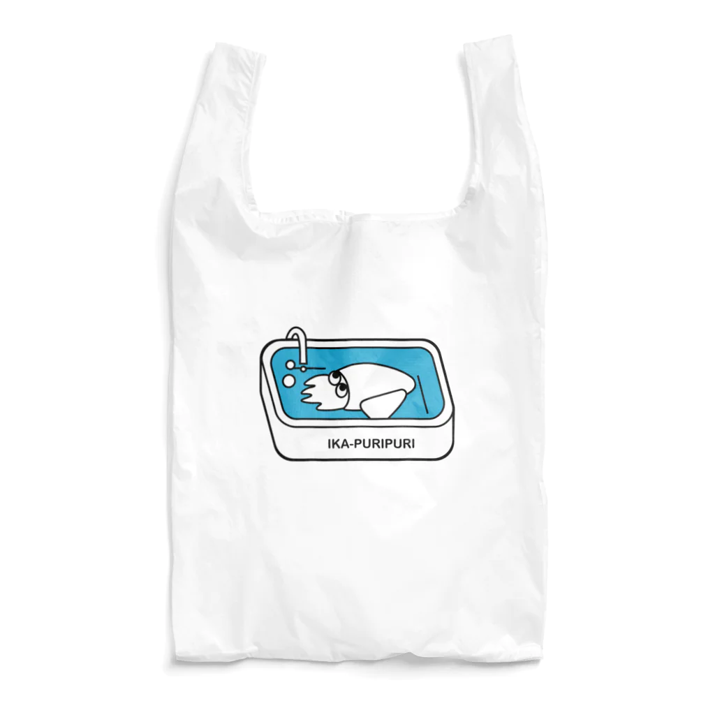 momopukuのイカプリプリ Reusable Bag