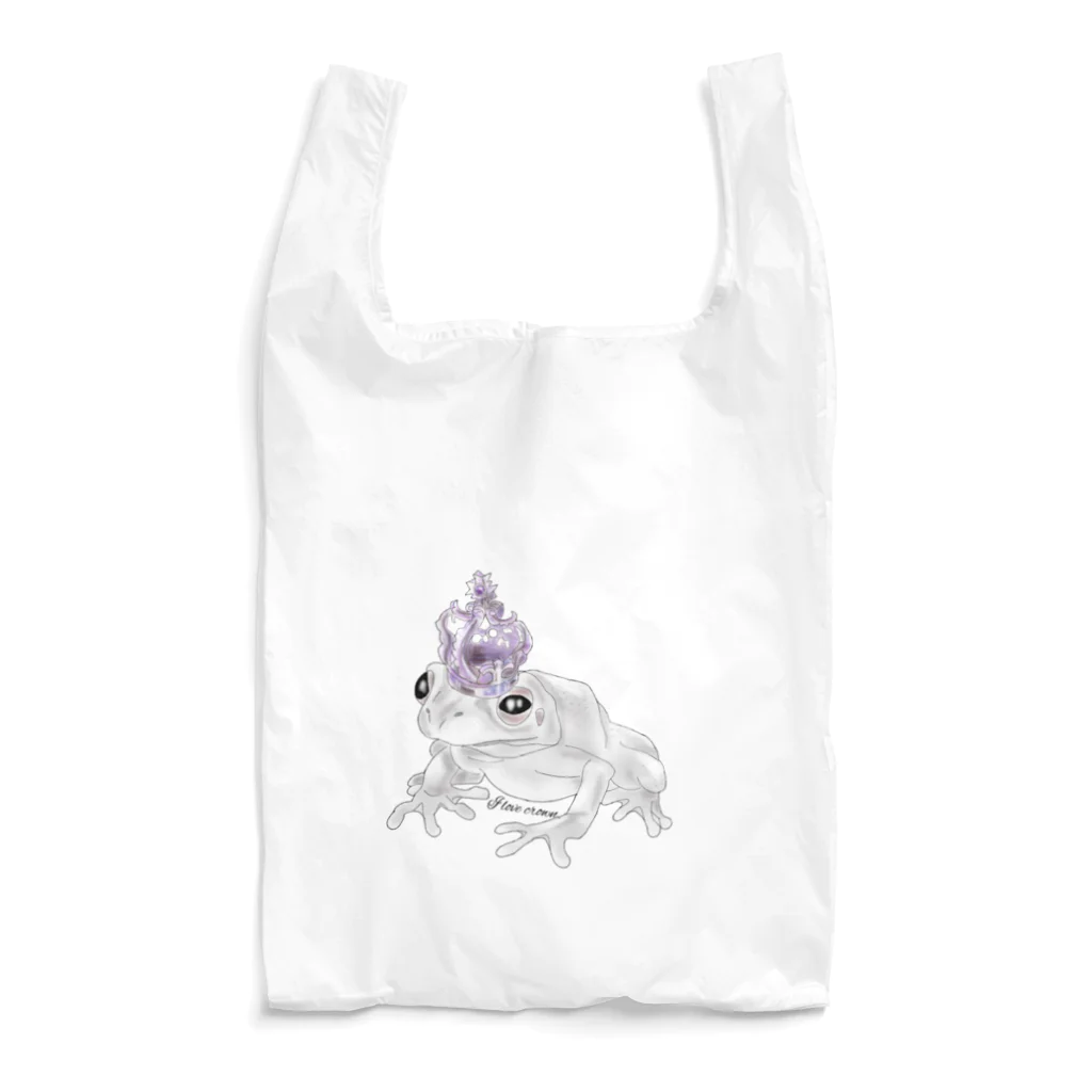 honeybearの王冠カエル Reusable Bag
