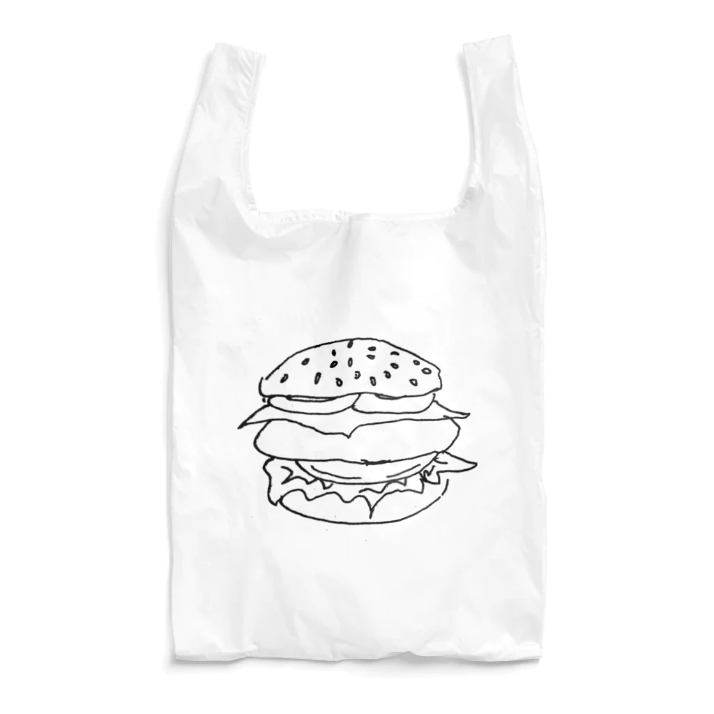 deppppaのhamburger Reusable Bag