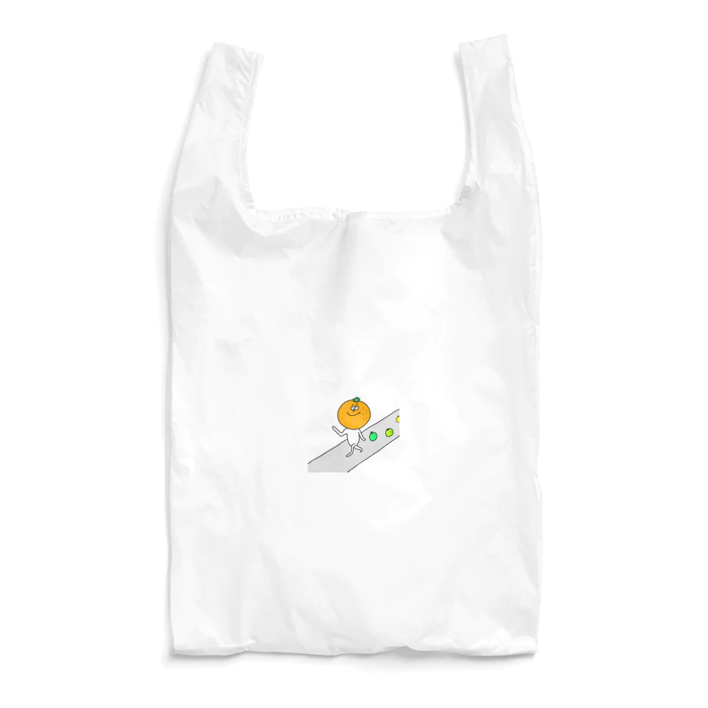 天野画伯の落書きの闊歩するみかん坊や Reusable Bag