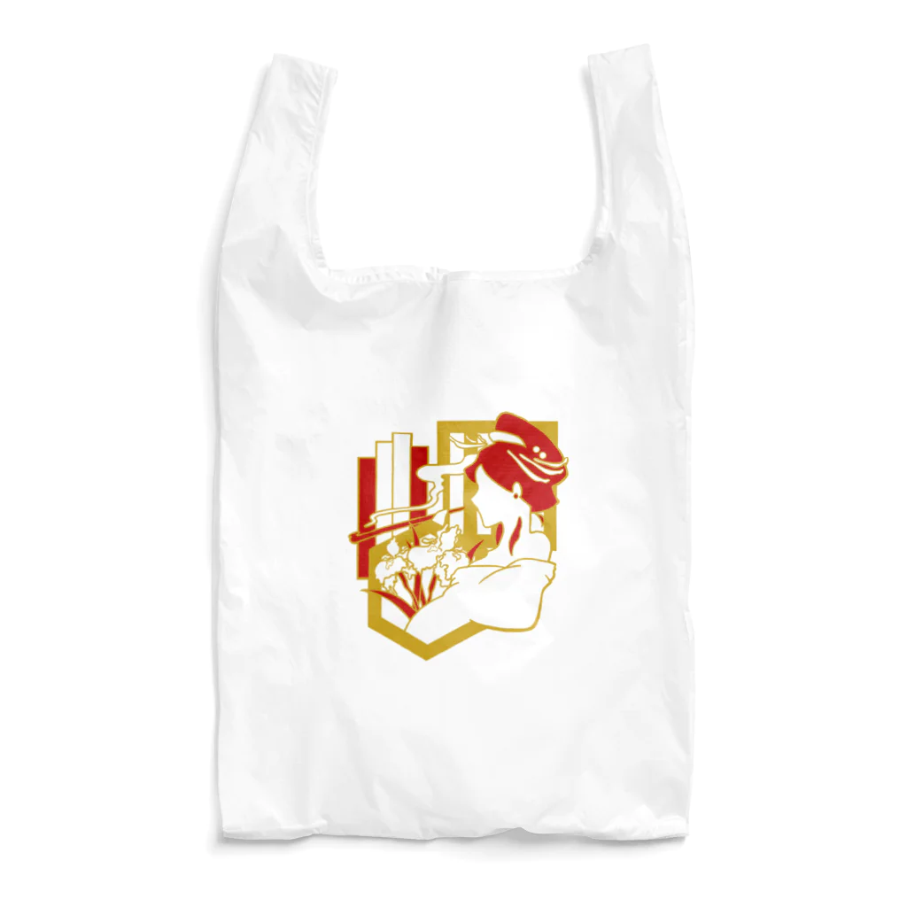 GOODS SHOP【そぞろな小窓】 SUZURI店の【寄席】《赤》 Reusable Bag