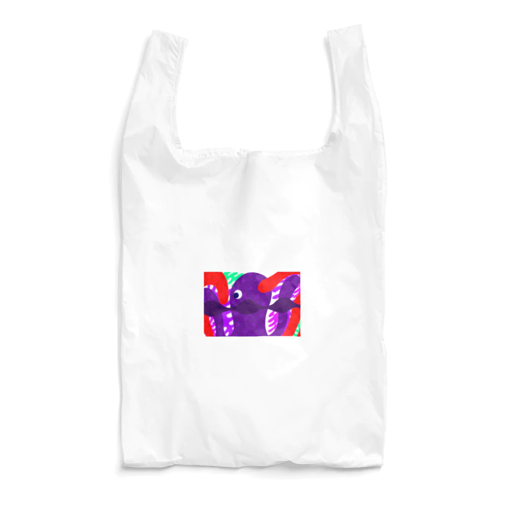 ymuseumのタコの心拍音 Reusable Bag