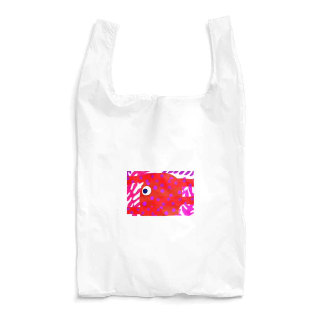 ymuseumの水玉柄のタコ Reusable Bag