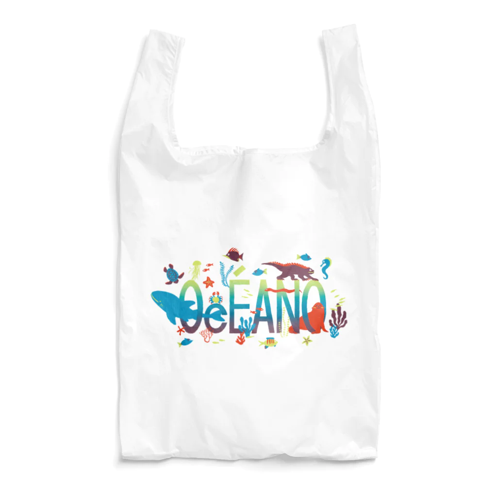 IZANAMI by Akane YabushitaのEl Océano（背景透明） Reusable Bag