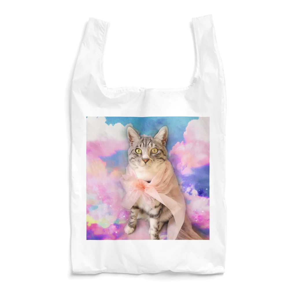 NEKO GURUIの誇らしげなねこ Reusable Bag