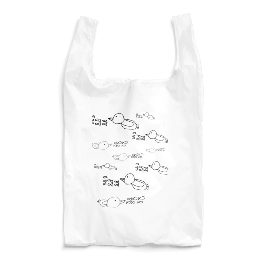 -pooh-のおいかけペンギン10 Reusable Bag