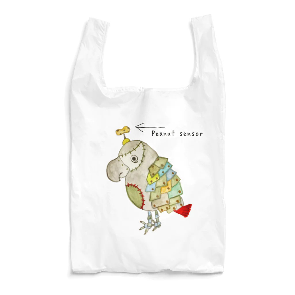 ねこぜや のROBOBO「福ちゃんロボ」 Reusable Bag