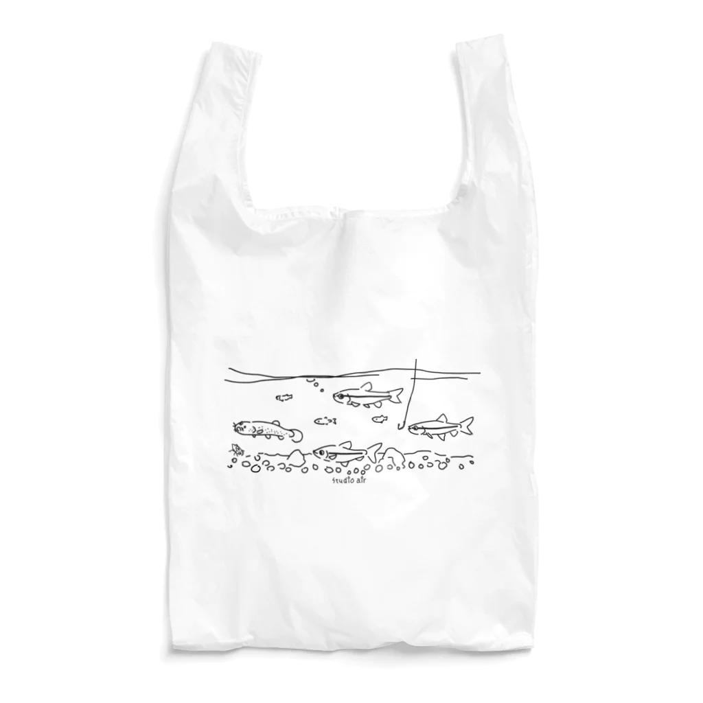 スタジオアイルのモツゴときどきホトケドジョウ Reusable Bag