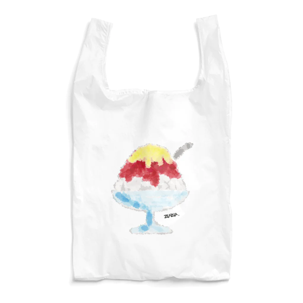 suisuiのいちご練乳かき氷 Reusable Bag