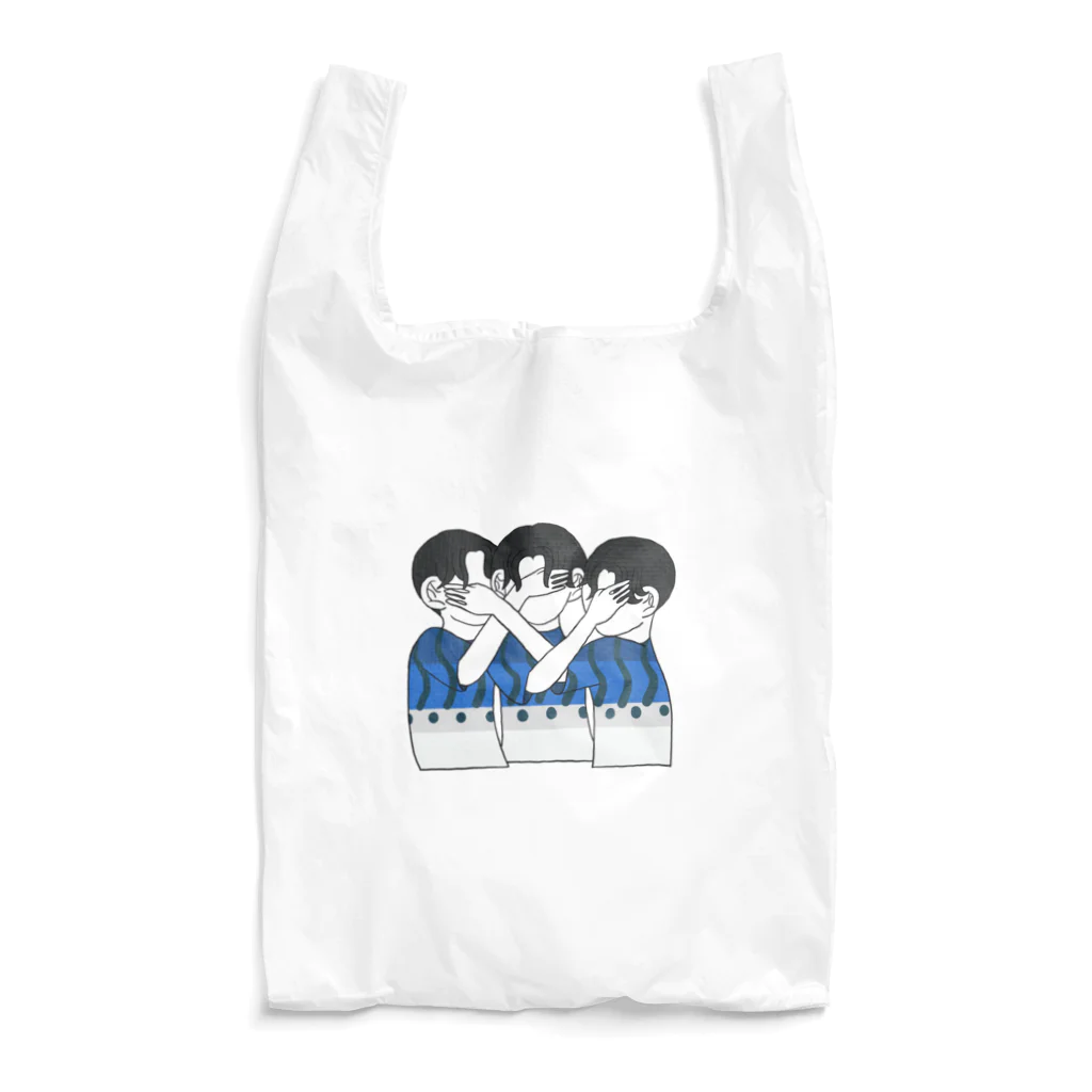 アオツグミのサバちゃん Reusable Bag