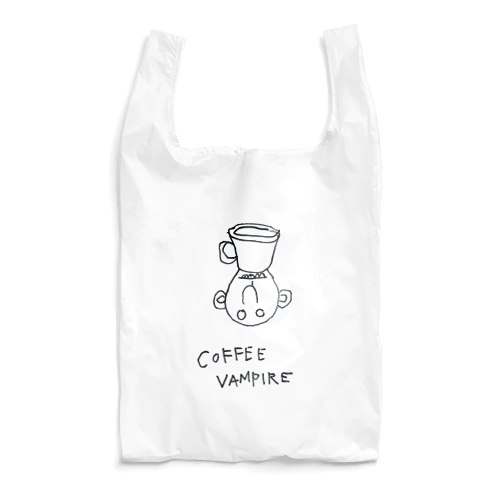 Charles Hill Art のCoffee Vampire Reusable Bag