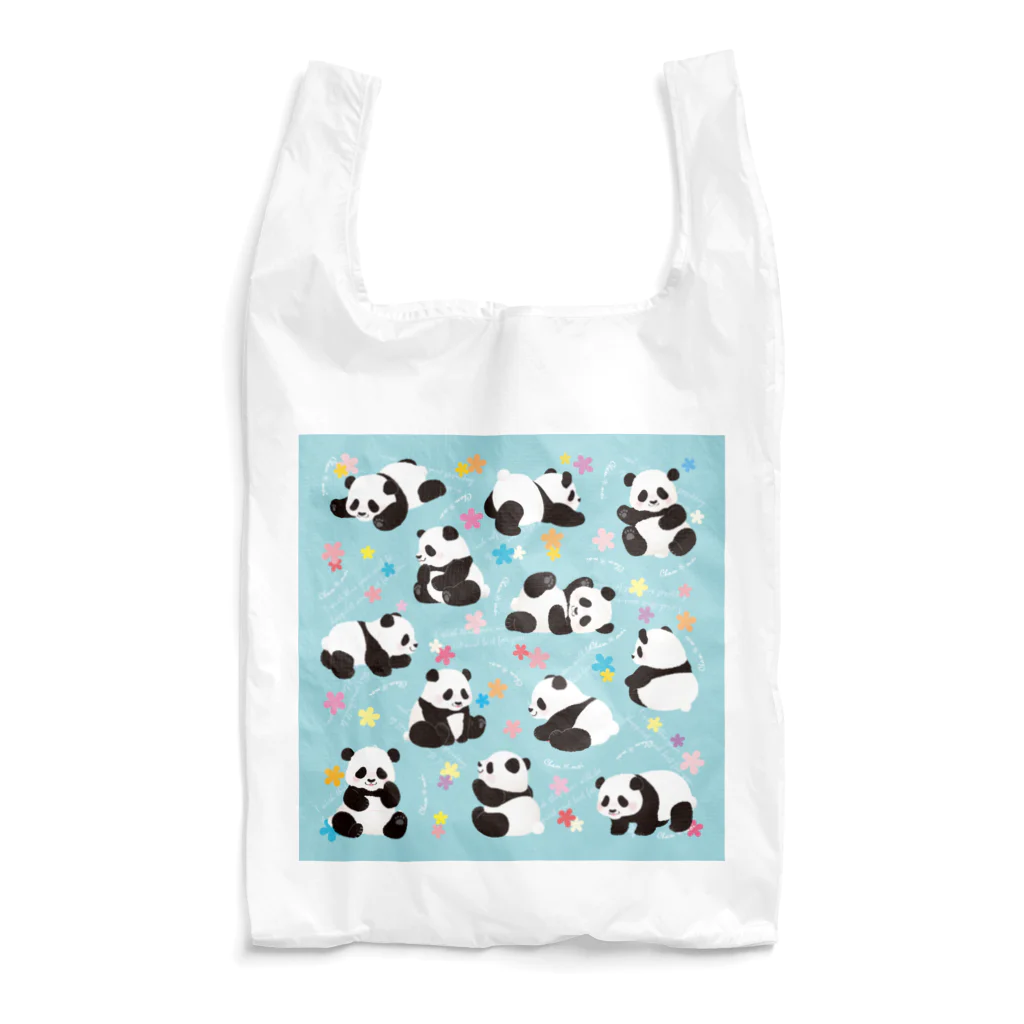 Satokostudioのいろいろパンダくん Reusable Bag