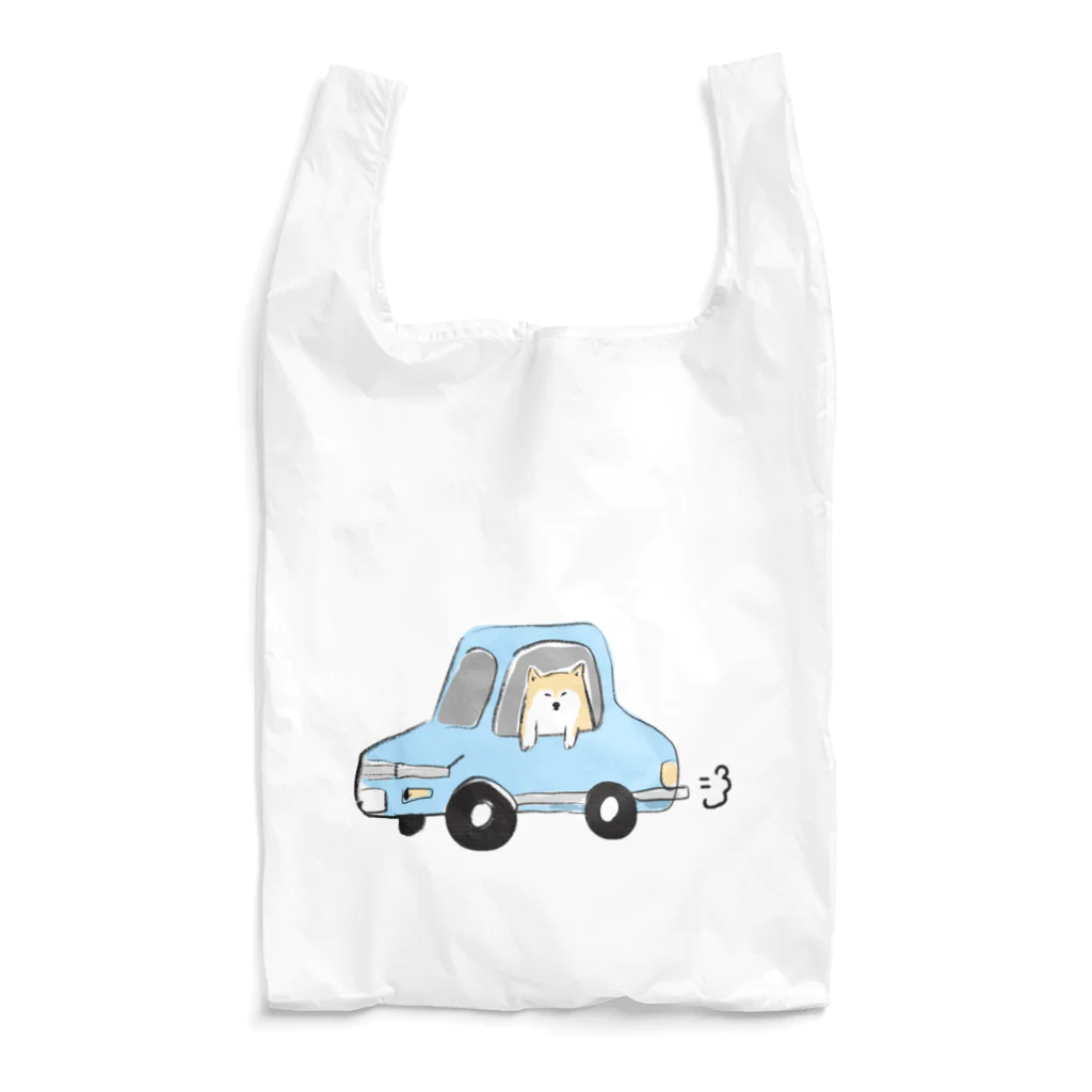 ぺろぺろぺろぺろ【せいこせんせい】の柴犬　in car Reusable Bag