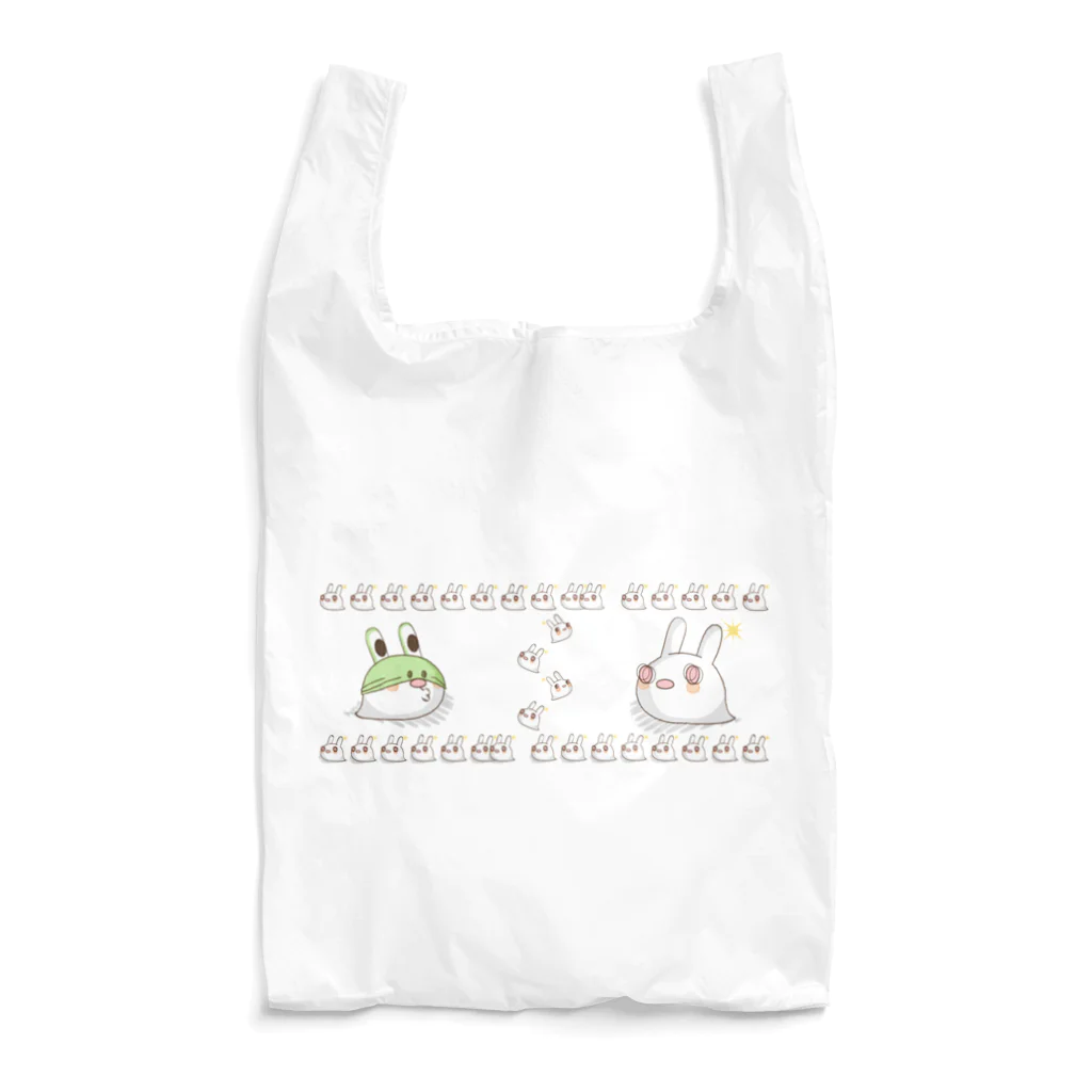 イラスト MONYAAT のそれじゃB級、死神くん。うさ魂デザイン Reusable Bag